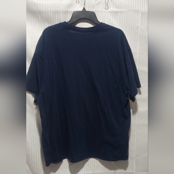 XL Trump Navy Graphic T-Shirt with Flag and Text - Picture 3 of 3